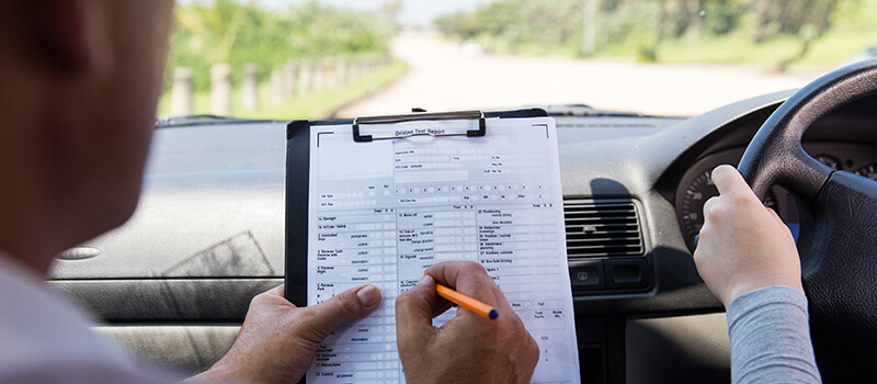 Dealing with driving test nerves